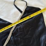 ZARA SATIN EFFECT RHINESTONE DRESS BLACK - REF. 0881/219
New without tag XS Photo 4