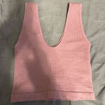By Together Pink Cropped Tank  Photo 0
