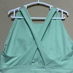 Alphalete Women's Mint Green Alphalux Alto Sports Bra Size XXS/XS Gym Activewear Photo 2