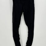 Alo Yoga Alo Womens Mid Rise Black Fitted Leggings Size XS Tight Athleisure Workout Tight Photo 1