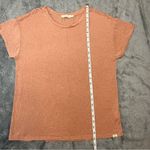 prAna Pink Coral Basic Lounge Casual Loose Fit Short Sleeve Tshirt Size Small Photo 5