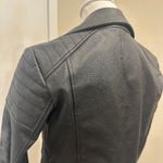 barney's new york Barneys Originals Black Leather Moto Biker Jacket Motorcycle Harley Edgy Size 4 Photo 8