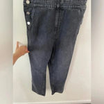 frame denim Classic Jean Overalls in Blackwater Black Wash Sz S NWT READ DESC Photo 1