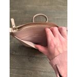 A New Day Pale Pink Faux Leather Crossbody Purse Photo 6