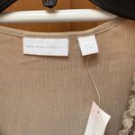 Ny&co NY& Ruffle Tank Top Beige Size Small Photo 1