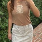 Y2K khaki mini skort sz 6 Tan Photo 0