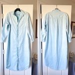Frank & Eileen Rory Maxi Shirt Dress Denim Seafoam Mineral Wash Medium GUC Photo 1