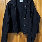 Day Trip Black Denim Jacket Photo 0