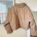 The Fifth Label  Remake Cropped Tan Puffer Jacket Coat Photo 7