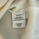 Halston Heritage NWT Cream High Waist Ribbed Leggings Size XS Photo 8