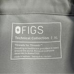 FIGS Women’s Rafaela Oversized Scrub Top Shortsleeve in Gray Size XL Photo 8