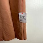 ASOS  DESIGN Frill Sleeve Body-Conscious Midi Dress in Light Tan Pink Size US 10 Photo 4