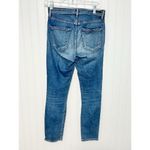 Citizens of Humanity Citizen of Humanity Womens Rocket Crop High-Rise Skinny Jeans Blue Denim Size 27 Photo 3