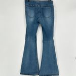 Free People  Penny Pull On Flare Jeans Womens 29 Boho Chic Retro Hippie Grunge Photo 3