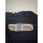 Projecte Vintage Ruffle Neck Dress Sleeveless Casual Cute Summer Medium Blue Photo 3