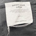Good American NWT  Good Legs Step Hem Distressed Jeans Black141 Size 10 | Fits 16 Photo 10