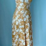 Clayton Yellow wrap dress Photo 0