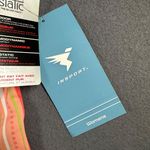 Insport Halter Tank Top Womens Medium F518 Coral Striped Print Halter Pullover Orange Photo 5