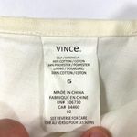 Vince  Grid‎ Weave Skirt Women's 6 White Photo 6