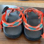 Chacos  Chaco Women’s Orange Aztec Toe Loop Sandals Hiking Outdoor 7 Photo 4