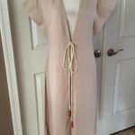 Andrea Iyamah MOS LINEN JACKET- CHALK. MSRP $257 Photo 8
