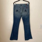 7 For All Mankind studded “A” pocket flare jeans▪️size 28 Photo 7