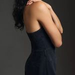 Anthropologie Pilcro Strapless Polished Wide-Leg Denim Jumpsuit, Size 4 Photo 4