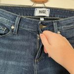 Paige  Verdugo Womens Dark Wash Ankle Skinny Jeans Size 27 Raw Hem Stretch Photo 9