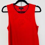 Rag and Bone  Red Merino Wool Sleeveless Dress size small Photo 2
