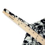 Far Away Tropical Floral Print A Line Sundress Cream Black Small Photo 12