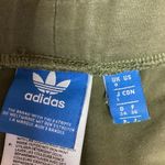Adidas Originals Olive Green Adicolor Trefoil Low Rise Stretch Knit Leggings S Photo 3
