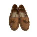 Marc Joseph  New York Brown Leather Driving Moccasins Tassels size 8 casual Photo 2