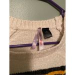 Love by Design  Black And Yellow Crew Neck Sweater Size Medium Photo 2