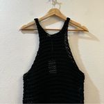 Mikoh  Ulupua Knit Racerback Tank Mini Dress Black Size Small NWT Photo 4