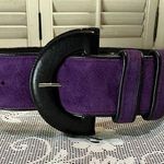 WOMEN DETAILS USA PURPLE CASUAL BELT SZ SMALL 80s Photo 0