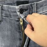 MOTHER High Waisted Looker Skinny Jeans In Miss Moody Two Shoes Racer Size 24 Black Photo 6