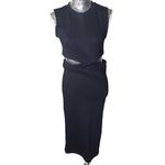 Cheap Monday  Stockholm Astral Cutout Knit Dress Black Large Photo 3