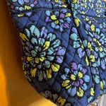 Vera Bradley  Vibrant Blue and Purple Floral Tote Photo 3