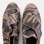 None Camo slip on distressed boho causal sneakers Photo 1