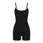 SKIMS ‎ OUTDOOR CAMI ONESIE ROMPER IN ONYX 2X NWT Photo 1