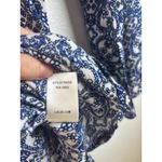 Lulus  Mandala Daydream‎ Medium Blue White Print Long Sleeve Maxi Dress Boho NWT Photo 11