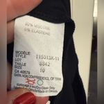 Rafaella Raffinalla Black Ruched Front Long Sleeve Top - Size 10 Photo 4