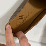 Patricia Nash New Fia horsebit loafer collapsible heel in taupe tan leather sz 7 Photo 8