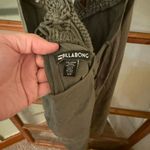 Billabong  Olive Sleeveless Crochet Midi Dress - Size Small Photo 3