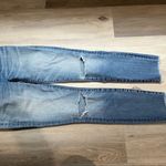 Madewell Womens Mid Rise Skinny Skinny Raw Hem Distressed Denim Jean sz 25 Photo 10