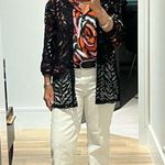 7 For All Mankind White Cotton Blend Straight-Leg Cuffed Hems Pants Size 29 Photo 12