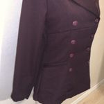 D Catry vintage Dark Maroon fitted button down blazer Red Photo 3