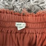 Aerie  Burnt Orange Mini Ruffle Skirt Size Small Photo 2