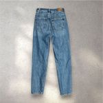 American Eagle Jean Women's size 00 Regular Mom Straight Stretch High Rise Y2K Photo 1