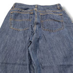 L.L.Bean Jeans Size 6 Reg W28"xL23" Women's Capris Capri Jeans Blue Denim Pants Photo 4